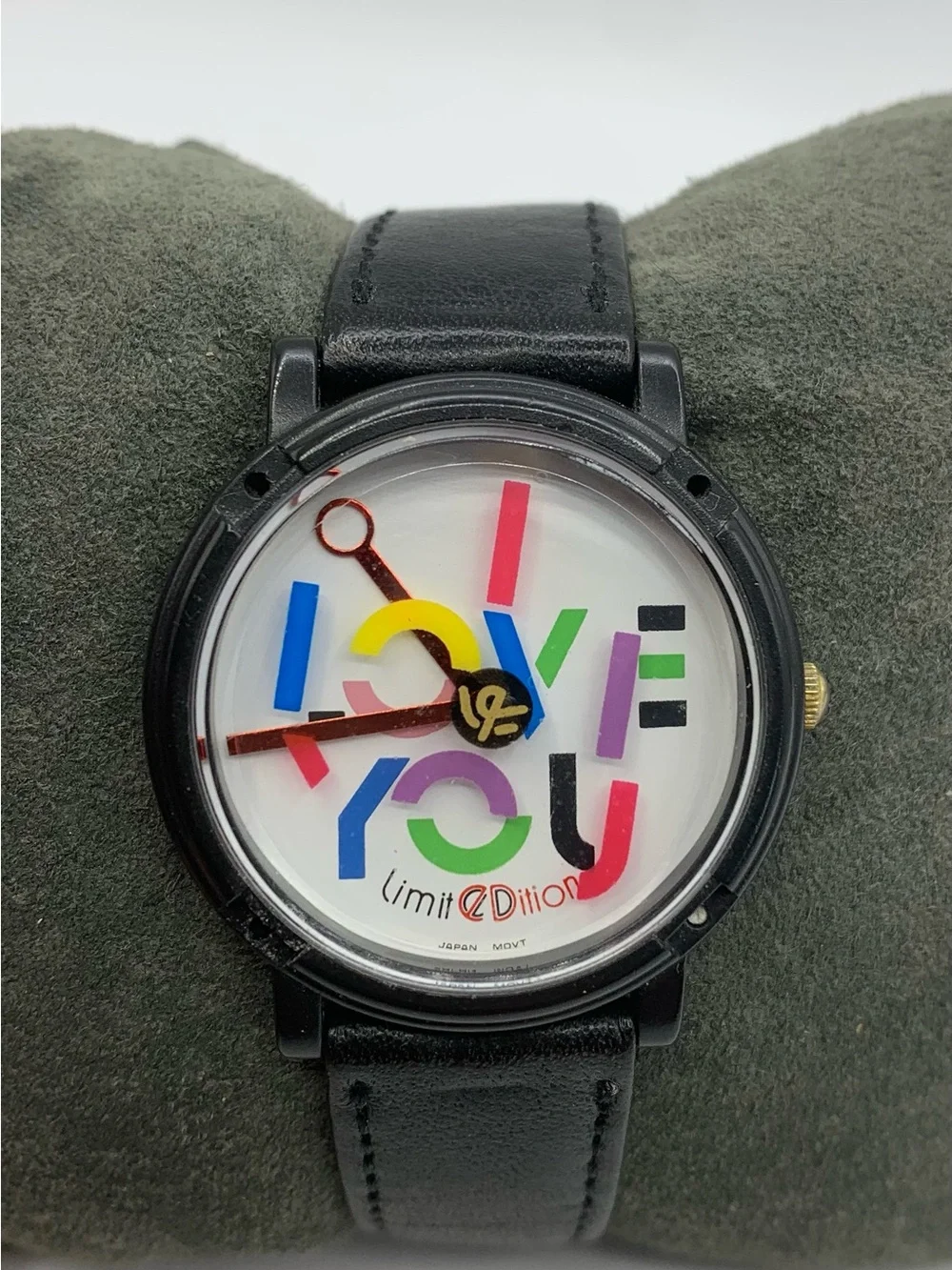 Vintage John Zaboyan “ I love you” mystery dial limited edition watch